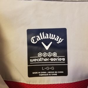 Men's size large, Callaway quarter zip golf jacket